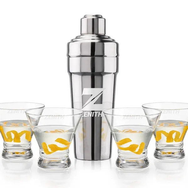 Milano Shaker & Rideau Martini Set