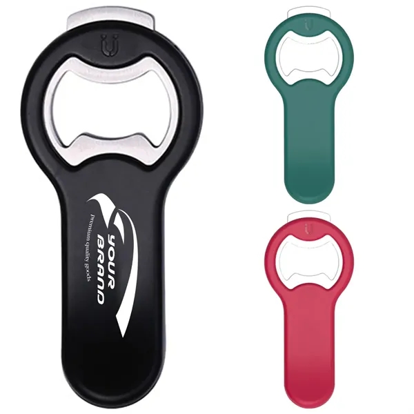 2 In 1 Magnetic Beer Bottle Can Opener - 2 In 1 Magnetic Beer Bottle Can Opener - Image 0 of 4