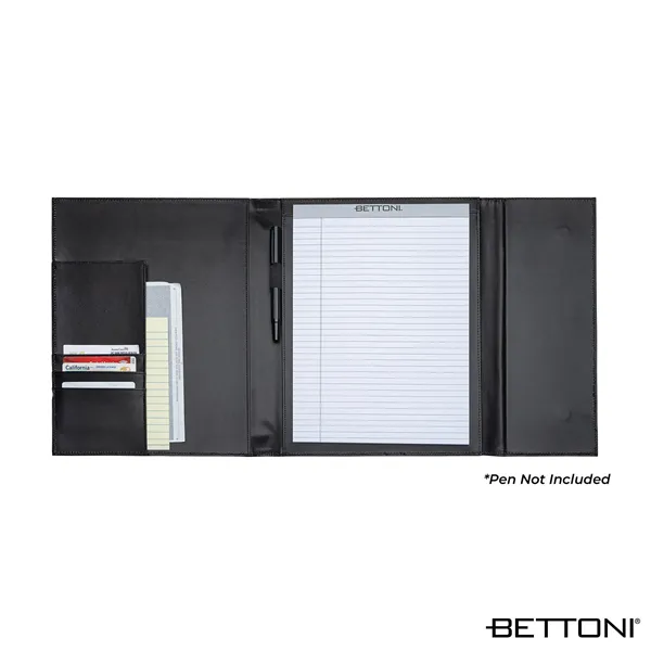 Bettoni® Atrani Bonded Leather Letter Size Padfolio - Bettoni® Atrani Bonded Leather Letter Size Padfolio - Image 10 of 11