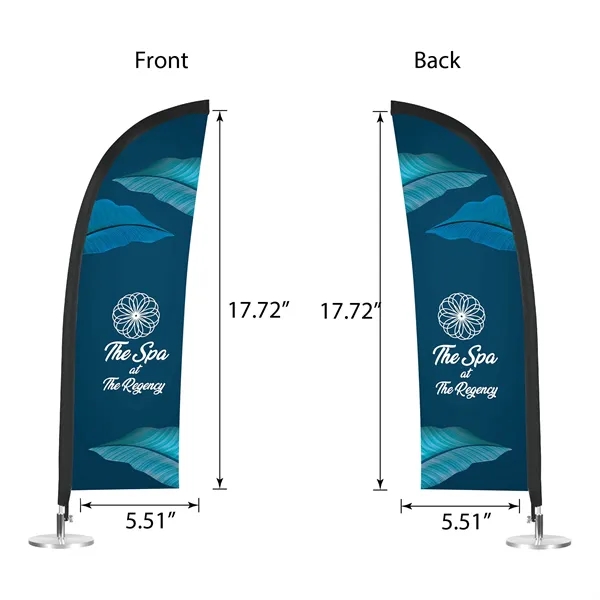 DisplaySplash Tabletop Feather Flag - Double Sided - DisplaySplash Tabletop Feather Flag - Double Sided - Image 1 of 1