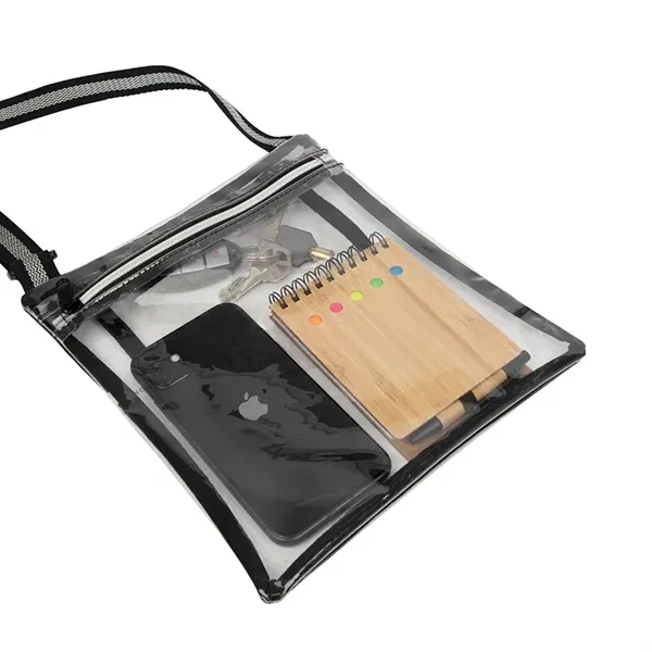 Heathrow TPU Clear Crossbody Bag - Heathrow TPU Clear Crossbody Bag - Image 2 of 9