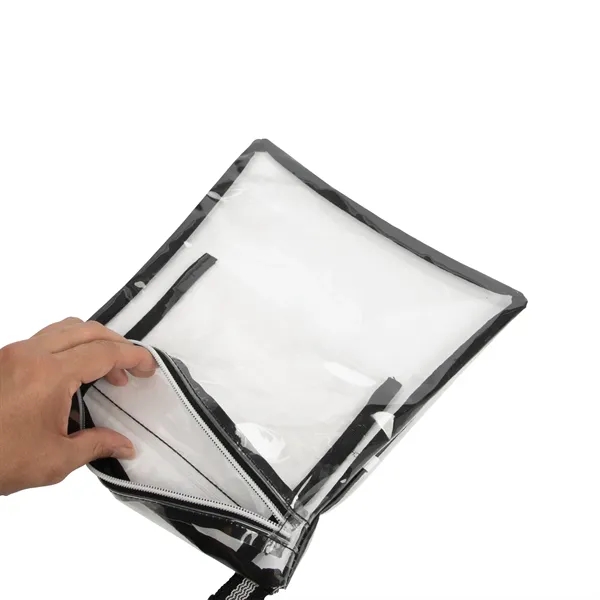 Heathrow TPU Clear Crossbody Bag - Heathrow TPU Clear Crossbody Bag - Image 8 of 9