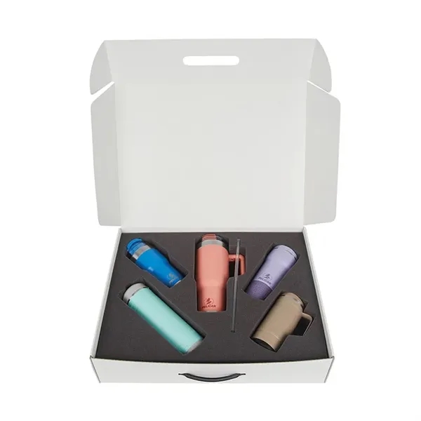 Pelican 5-pc Sample Hydration Kit in Cardboard Case w/Foam - Pelican 5-pc Sample Hydration Kit in Cardboard Case w/Foam - Image 4 of 11