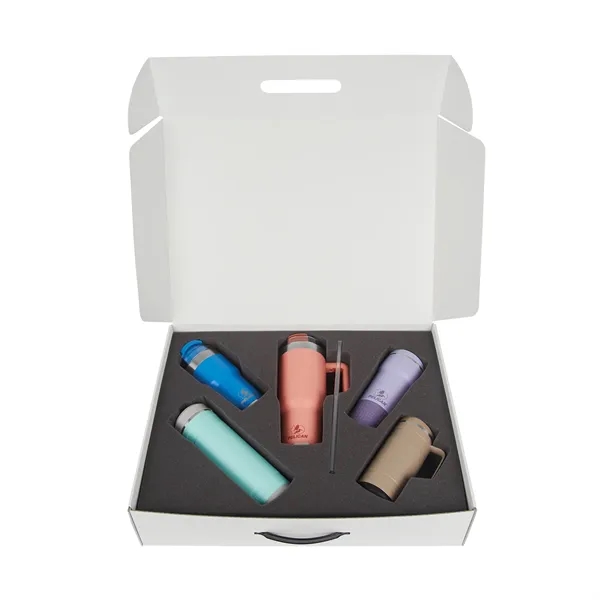 Pelican 5-pc Sample Hydration Kit in Cardboard Case w/Foam - Pelican 5-pc Sample Hydration Kit in Cardboard Case w/Foam - Image 10 of 11