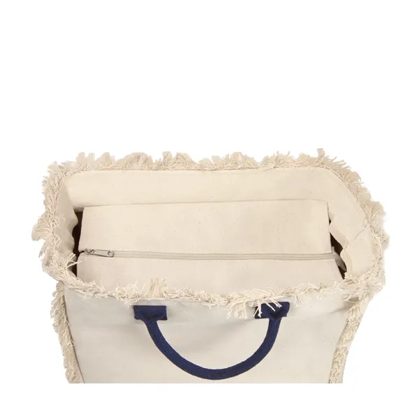 Charlene Resort Cotton Tote - Charlene Resort Cotton Tote - Image 13 of 13