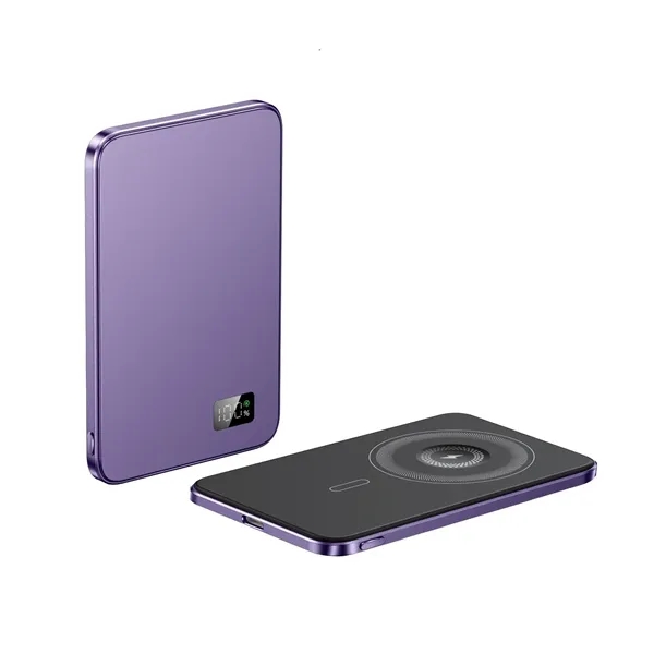 3-1 Ultra Slim Magsafe Power Bank 5000 mAh - 3-1 Ultra Slim Magsafe Power Bank 5000 mAh - Image 4 of 10