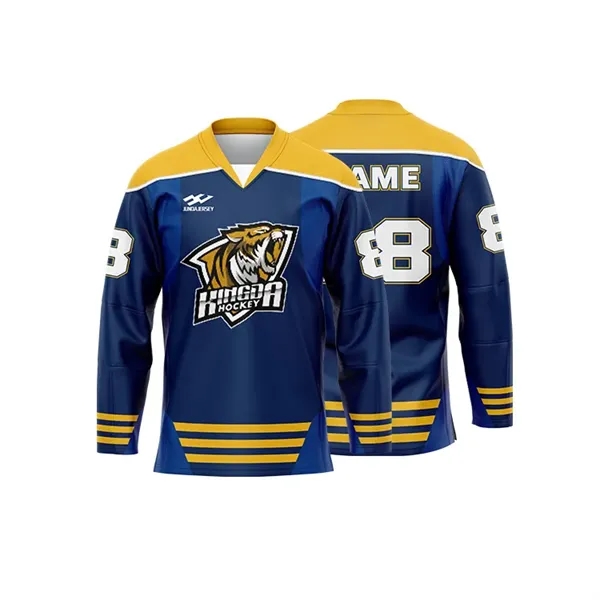Custom Full-Color Printed Hockey Jerseys - Custom Full-Color Printed Hockey Jerseys - Image 2 of 9