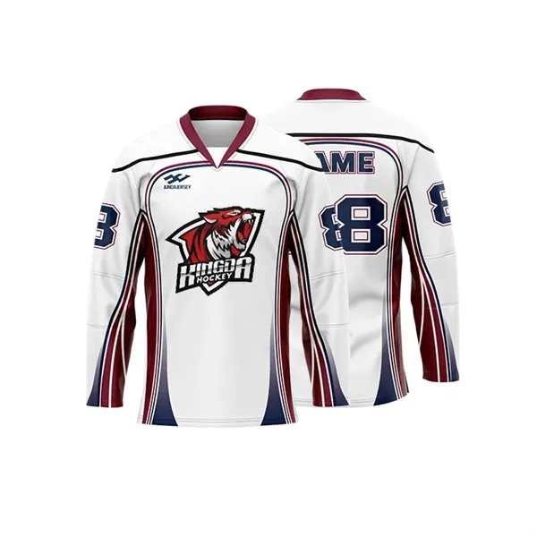 Custom Full-Color Printed Hockey Jerseys - Custom Full-Color Printed Hockey Jerseys - Image 4 of 9