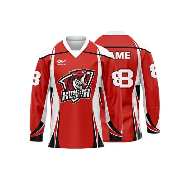 Custom Full-Color Printed Hockey Jerseys - Custom Full-Color Printed Hockey Jerseys - Image 5 of 9