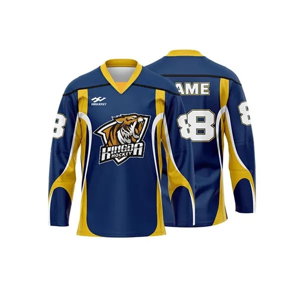 Custom Full-Color Printed Hockey Jerseys - Custom Full-Color Printed Hockey Jerseys - Image 6 of 9