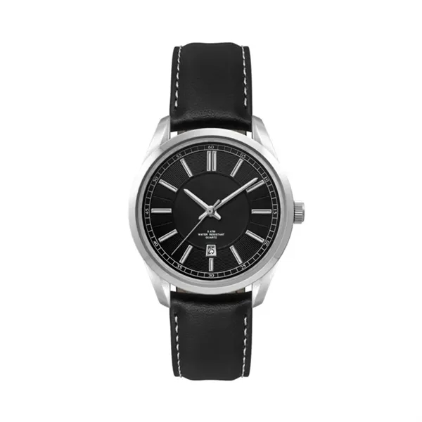 Custom 33MM, SILVER METAL CASE, 3-HAND MVT, DTE