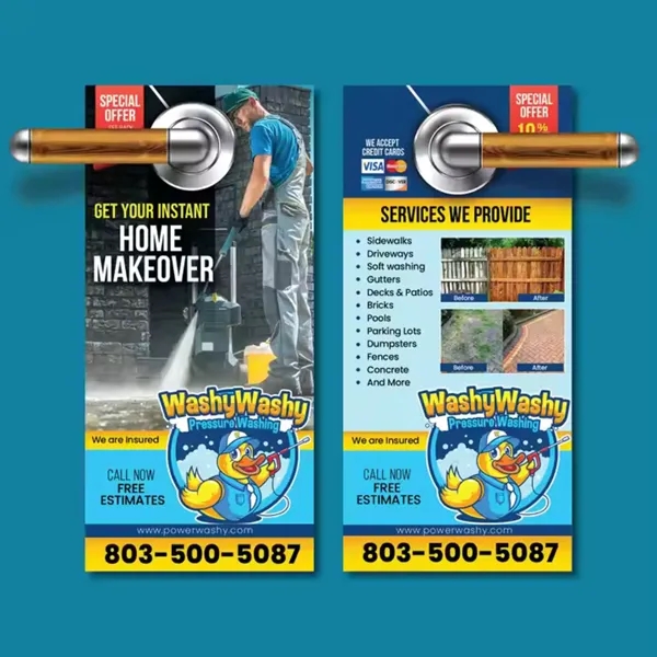 Customized Door Hangers - Customized Door Hangers - Image 1 of 4