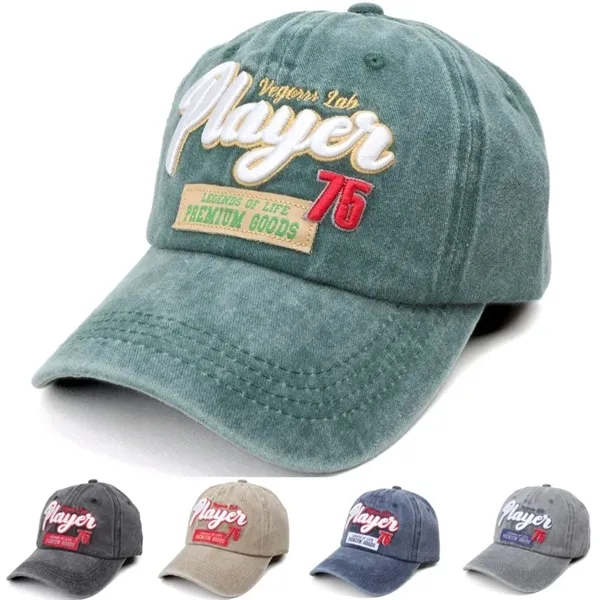 Summer fashion new letter embroidered baseball cap - Summer fashion new letter embroidered baseball cap - Image 0 of 5