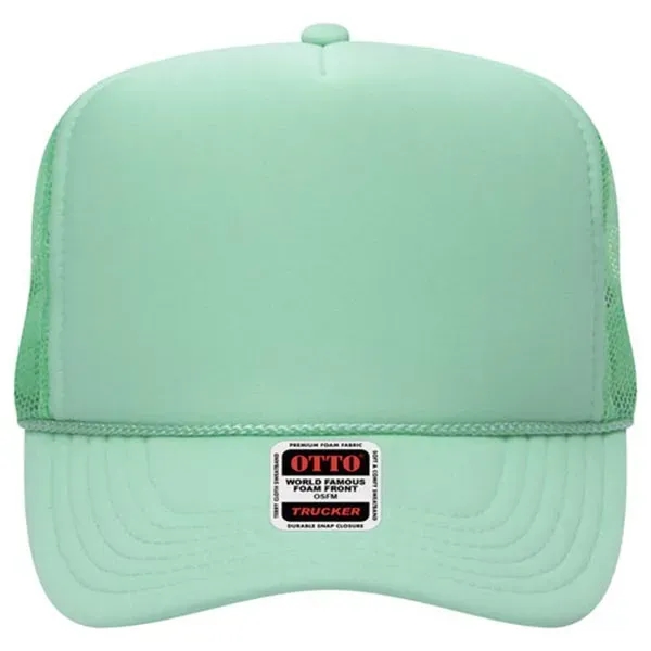 5 Panel High Crown Mesh Back Trucker Hat - 5 Panel High Crown Mesh Back Trucker Hat - Image 26 of 102