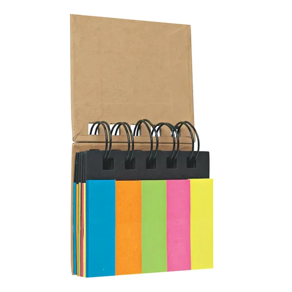 Spiral Book With Sticky Notes And Flags - Spiral Book With Sticky Notes And Flags - Image 3 of 4