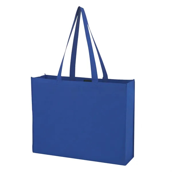 Non-Woven Shopper Tote Bag With Hook And Loop Closure - Non-Woven Shopper Tote Bag With Hook And Loop Closure - Image 10 of 13