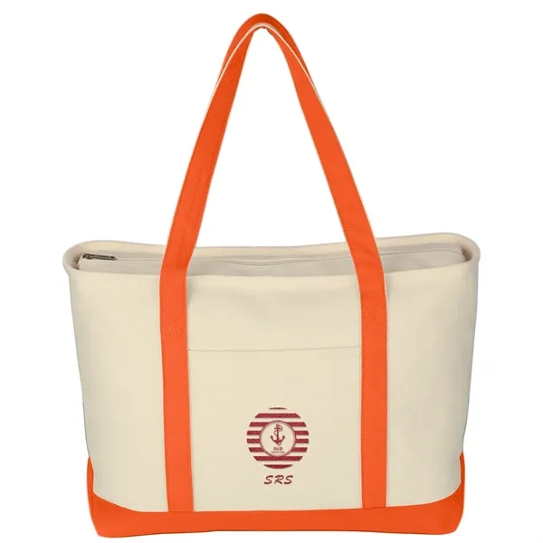 Large Starboard Cotton Canvas Tote Bag - Large Starboard Cotton Canvas Tote Bag - Image 49 of 52