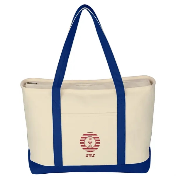 Large Starboard Cotton Canvas Tote Bag - Large Starboard Cotton Canvas Tote Bag - Image 51 of 52