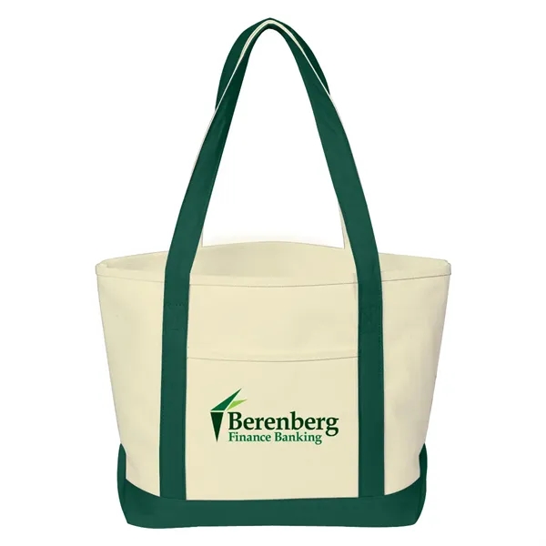 Medium Starboard Cotton Canvas Tote Bag - Medium Starboard Cotton Canvas Tote Bag - Image 9 of 19
