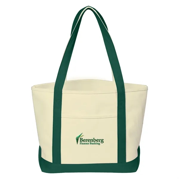 Medium Starboard Cotton Canvas Tote Bag - Medium Starboard Cotton Canvas Tote Bag - Image 11 of 19