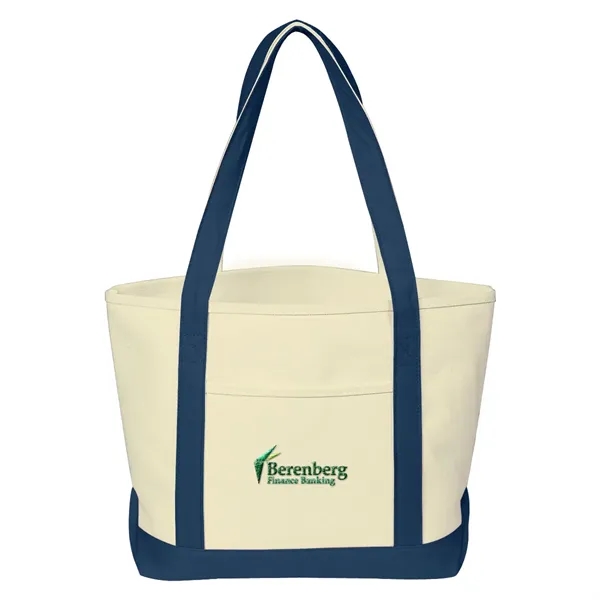 Medium Starboard Cotton Canvas Tote Bag - Medium Starboard Cotton Canvas Tote Bag - Image 16 of 19