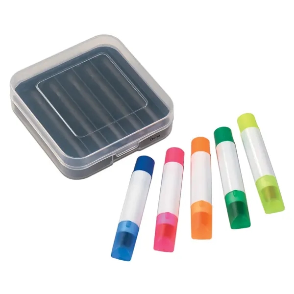 Set Of 5 Gel Wax Highlighters - Set Of 5 Gel Wax Highlighters - Image 4 of 4