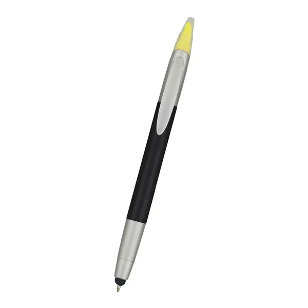 3-In-1 Pen With Highlighter and Stylus - 3-In-1 Pen With Highlighter and Stylus - Image 2 of 13