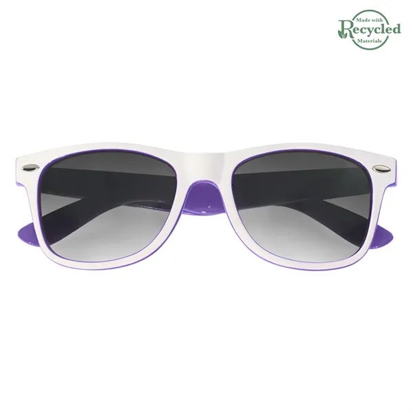 Two-Tone Malibu Sunglasses - Two-Tone Malibu Sunglasses - Image 31 of 36