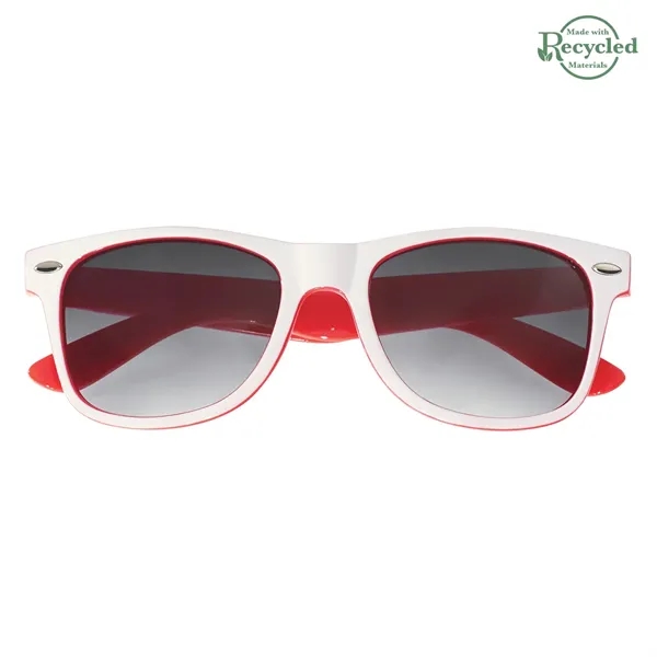 Two-Tone Malibu Sunglasses - Two-Tone Malibu Sunglasses - Image 34 of 36
