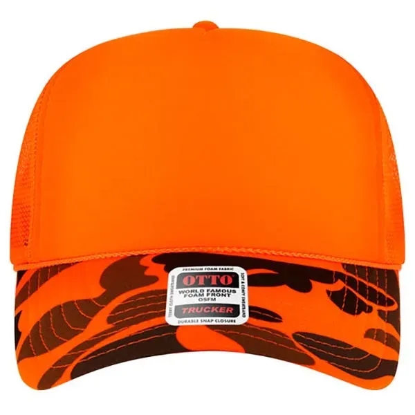 5 Panel High Crown Mesh Back Trucker Hat - 5 Panel High Crown Mesh Back Trucker Hat - Image 42 of 102