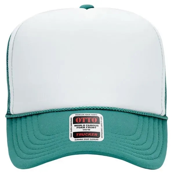 5 Panel High Crown Mesh Back Trucker Hat - 5 Panel High Crown Mesh Back Trucker Hat - Image 81 of 102