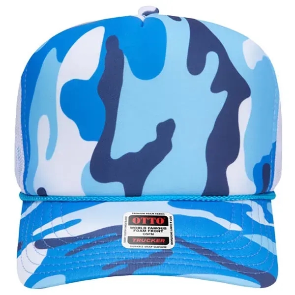 5 Panel High Crown Mesh Back Trucker Hat - 5 Panel High Crown Mesh Back Trucker Hat - Image 102 of 102