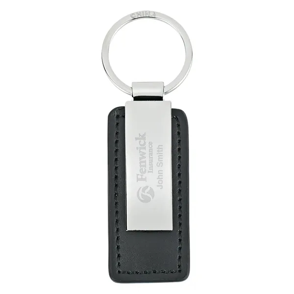 Leatherette Key Tag - Leatherette Key Tag - Image 3 of 5