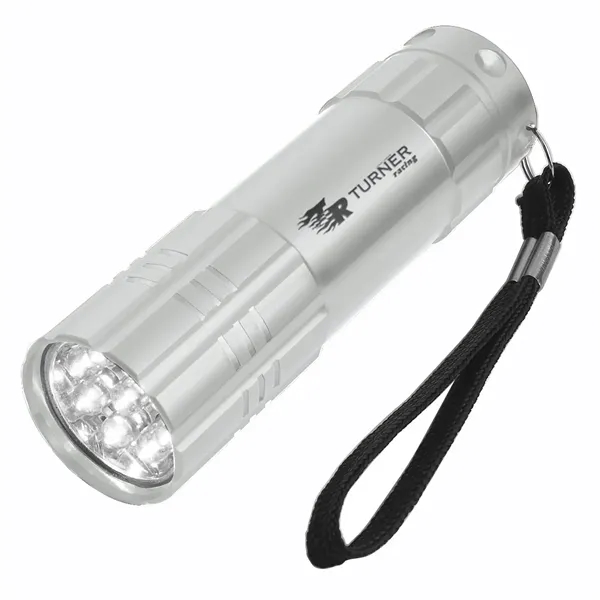 Aluminum LED Flashlight With Strap - Aluminum LED Flashlight With Strap - Image 11 of 11