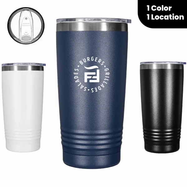 Promotional Insulated Ringneck Tumbler With Lid - Promotional Insulated Ringneck Tumbler With Lid - Image 1 of 2