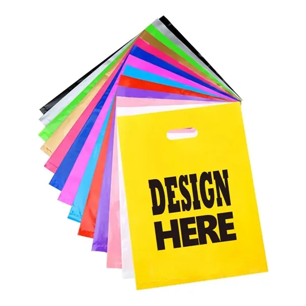 Plastic Four-Finger Tote Bag - Plastic Four-Finger Tote Bag - Image 0 of 3