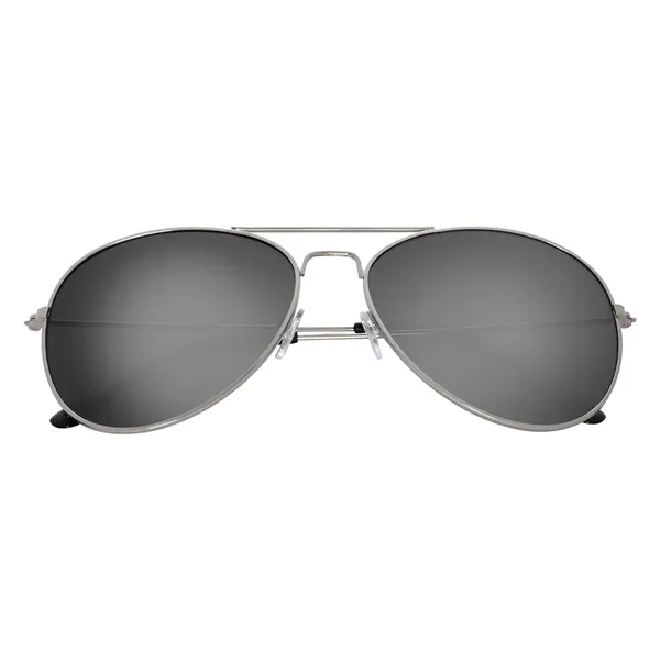 Color Mirrored Aviator Sunglasses - Color Mirrored Aviator Sunglasses - Image 13 of 20