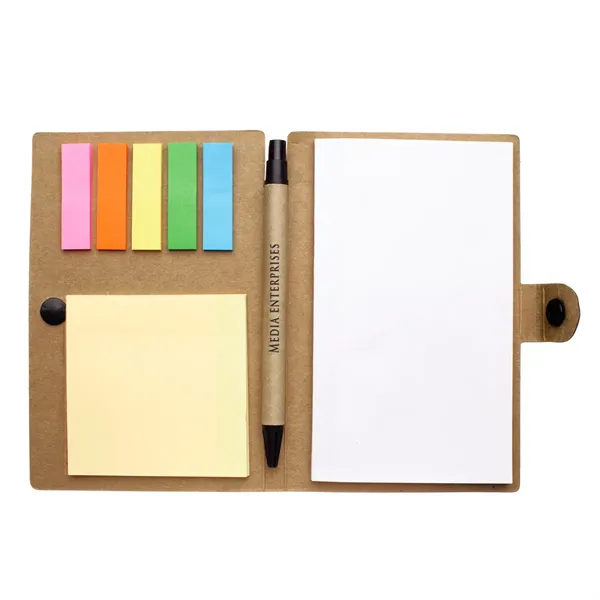 Small Snap Notebook With Desk Essentials - Small Snap Notebook With Desk Essentials - Image 3 of 4