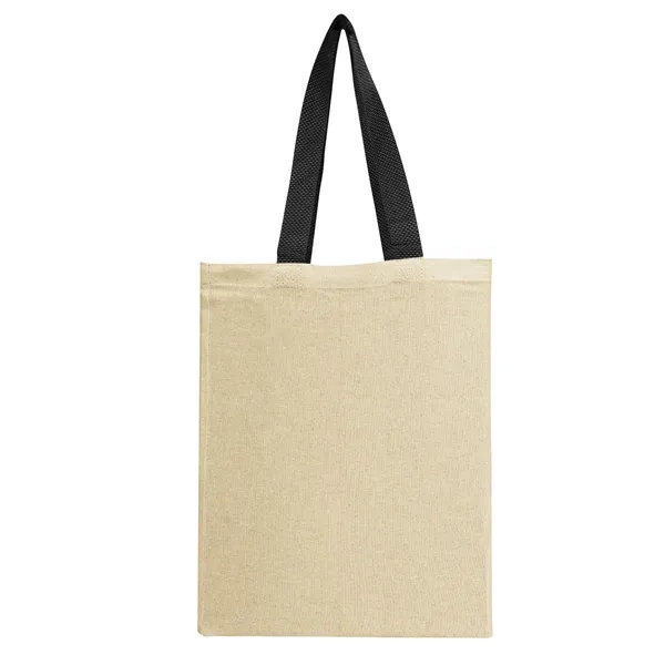 Natural Cotton Canvas Grocery Tote Bag - Natural Cotton Canvas Grocery Tote Bag - Image 4 of 16