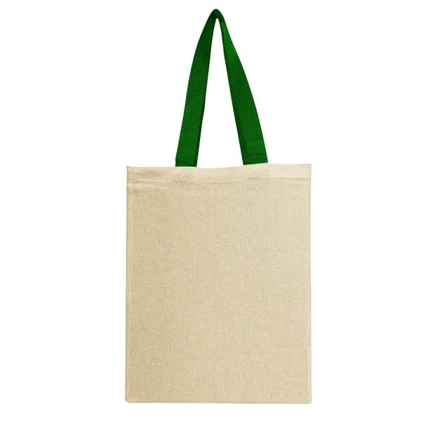 Natural Cotton Canvas Grocery Tote Bag - Natural Cotton Canvas Grocery Tote Bag - Image 9 of 16