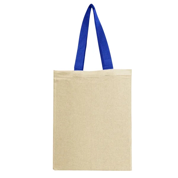 Natural Cotton Canvas Grocery Tote Bag - Natural Cotton Canvas Grocery Tote Bag - Image 16 of 16