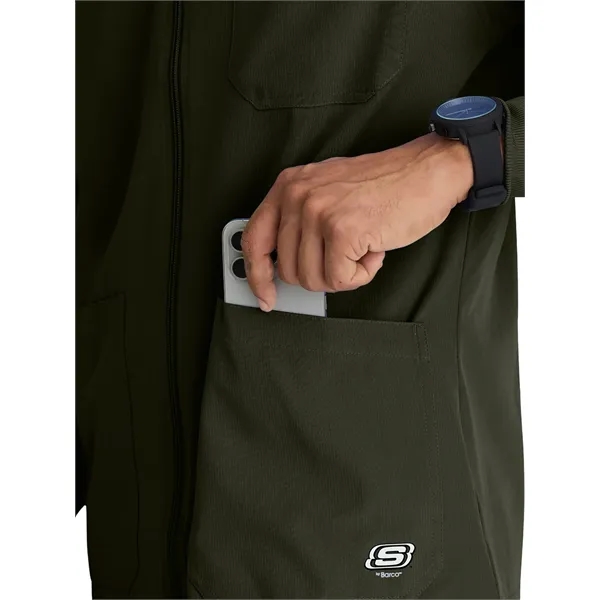 Skechers - Men's Three-Pocket Zip-Up Structure Warm-Up Sc... - Skechers - Men's Three-Pocket Zip-Up Structure Warm-Up Sc... - Image 35 of 50