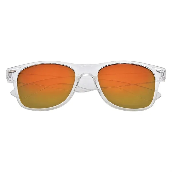 Crystalline Mirrored Malibu Sunglasses - Crystalline Mirrored Malibu Sunglasses - Image 10 of 21
