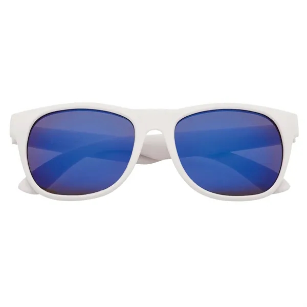 Rubberized Mirrored Sunglasses - Rubberized Mirrored Sunglasses - Image 2 of 18