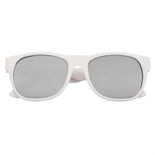 Rubberized Mirrored Sunglasses - Rubberized Mirrored Sunglasses - Image 17 of 18