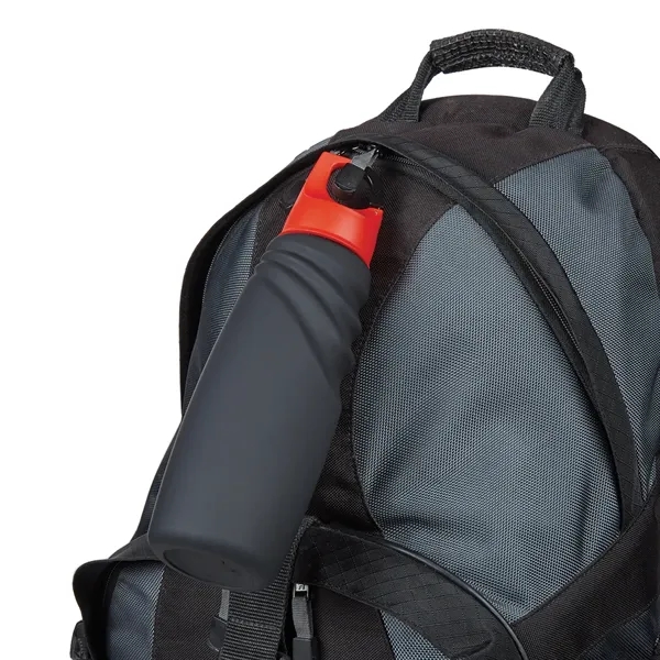 24 Oz. Matte Finish Crest Carabiner Sports Bottle - 24 Oz. Matte Finish Crest Carabiner Sports Bottle - Image 6 of 9