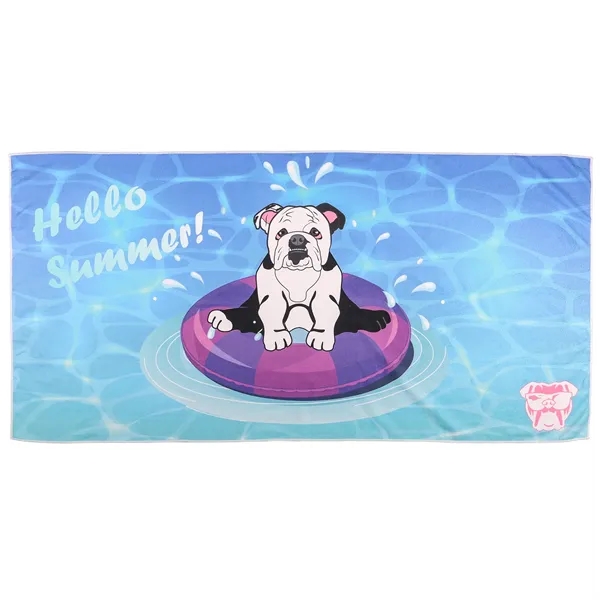Microfiber Sublimated Beach Towel - Microfiber Sublimated Beach Towel - Image 0 of 0