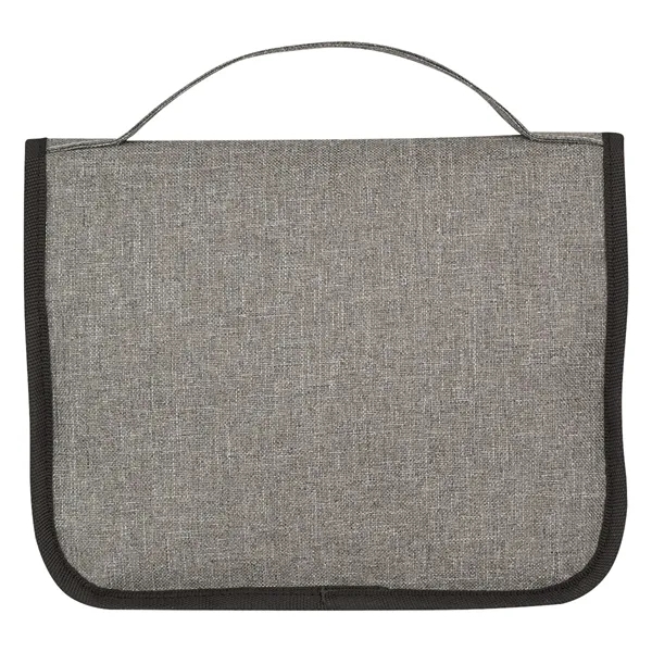 Heathered Hanging Toiletry Bag - Heathered Hanging Toiletry Bag - Image 3 of 4
