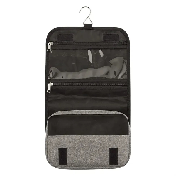 Heathered Hanging Toiletry Bag - Heathered Hanging Toiletry Bag - Image 4 of 4
