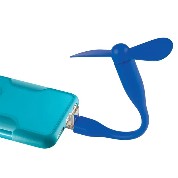 Mini USB Fan With 3-Way Connector - Mini USB Fan With 3-Way Connector - Image 2 of 10